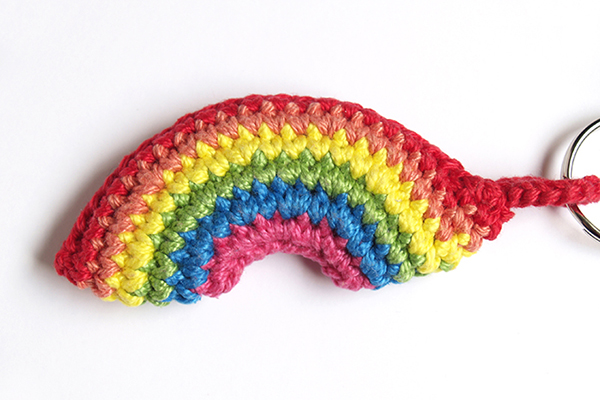 crochet rainbow arcoiris ganchillo