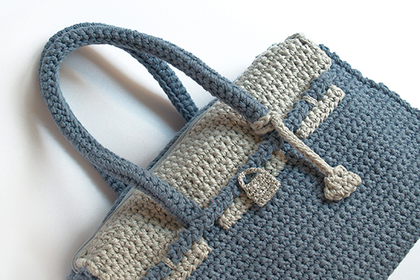 How to Crochet Hermes Birkin Bag Part 1 