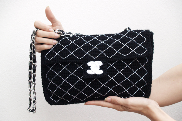 Bolsos 2025 ganchillo chanel