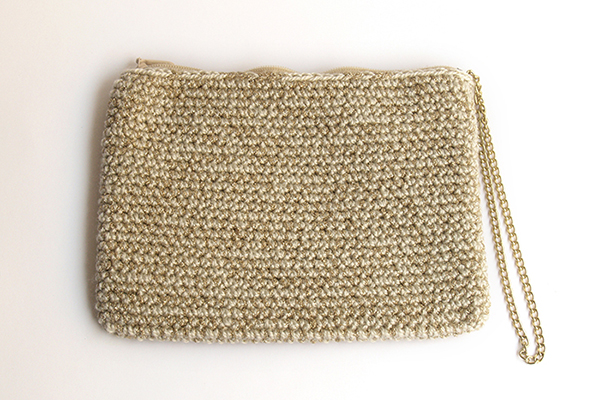 crochet clutch