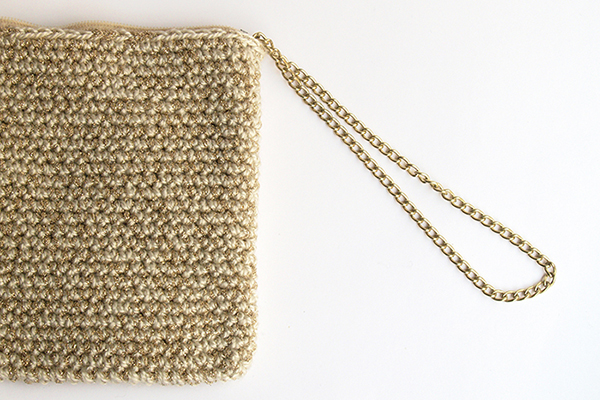 crochet clutch