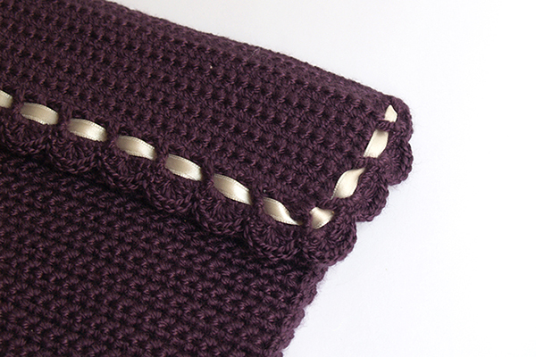 crochet clutch