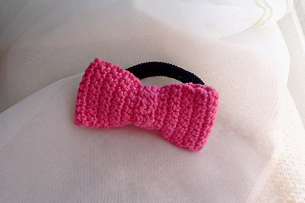 lazo fucsia / fucshia bow