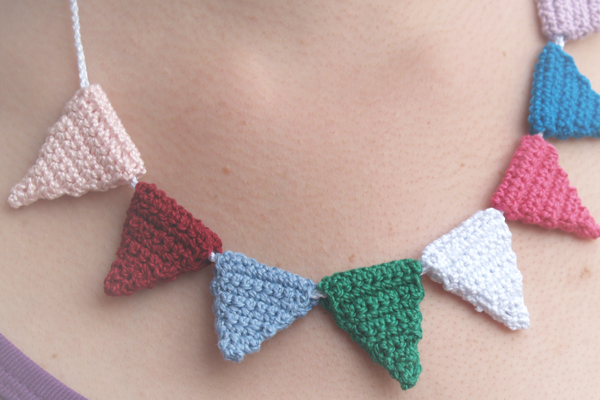 collar ganchillo / crochet necklace