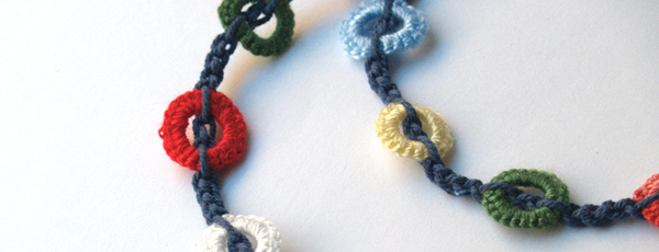 collar de ganchillo / crochet necklace