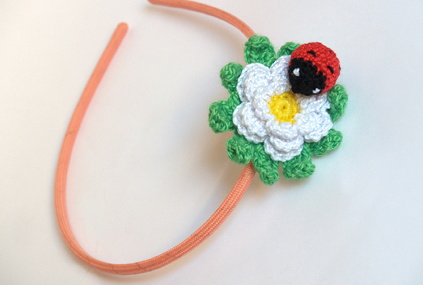 diadema mariquita / ladybug headband