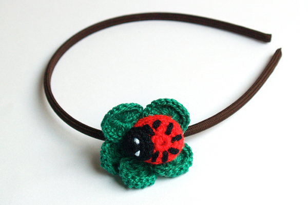 diadema mariquita / ladybug headband