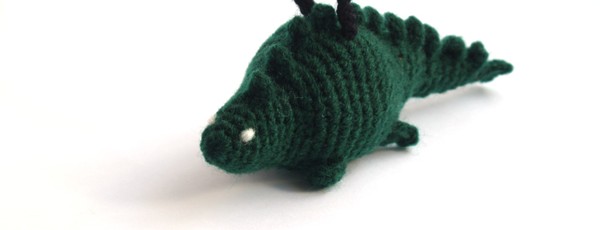 crochet dino