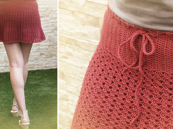 falda de ganchillo / crochet skirt