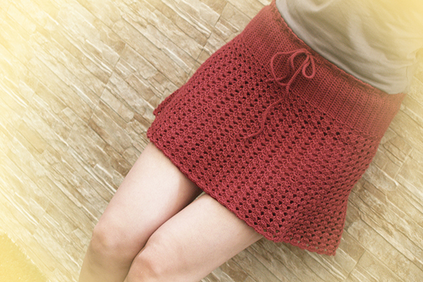 falda de ganchillo / crochet skirt