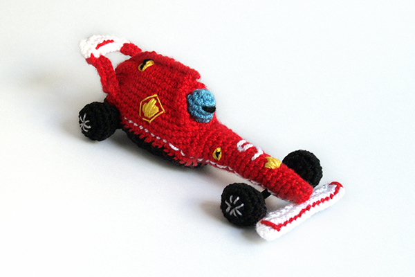 ferrari fernando alonso crochet