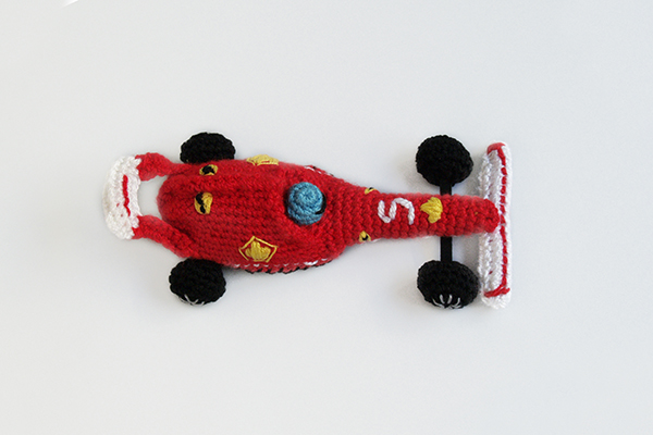 ferrari fernando alonso crochet