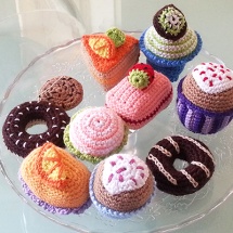 pastel ganchillo crochet cake